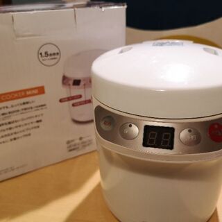 炊飯器ｺｲｽﾞﾐﾗｲｽｸｯｶｰﾐﾆ KSC-1511/Wﾎﾜｲﾄ◈一人用の画像