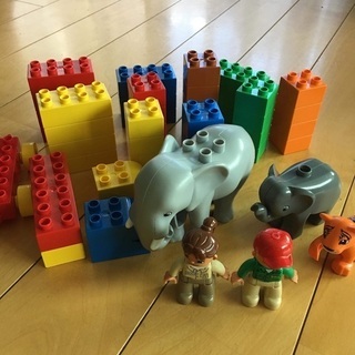 LEGO レゴブロック 緑のバケツ1才半からの画像