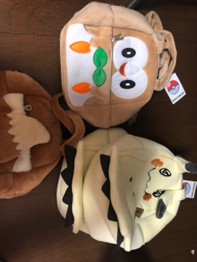 ポケモンぬいぐるみ、バック、ゆらゆらソーラー