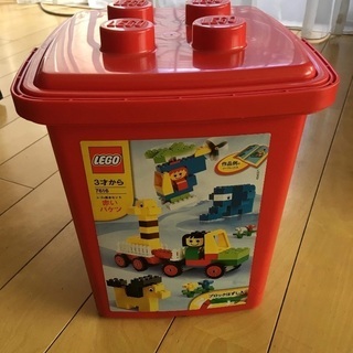 レゴ LEGO 赤いバケツ の画像