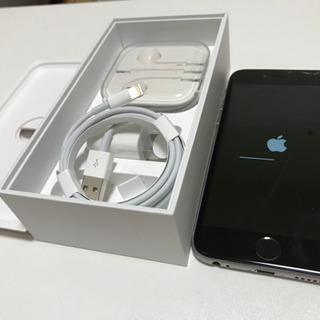 取引先決定しました！△ヒビ有iPhone6s 64G スペースグレー