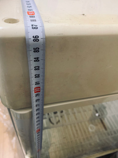 便利な前後扉開く54L冷蔵庫