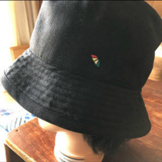 ☆美品☆男女兼用☆ アーノルドパーマー  ハット 人気の黒色‼︎58センチの画像