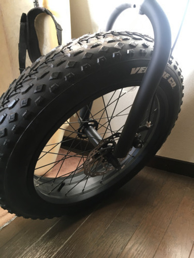 値下げしました！BRONX?新品！未使用！極太タイヤ！ヒョウ柄シート！ライト付き！カスタム仕様?