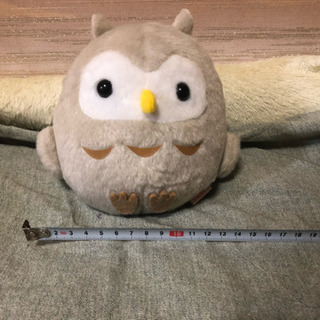 ふくろう (ミミズク) ぬいぐるみポーチ【無料】の画像