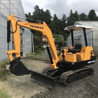 ヤンマー YB271U(Z) ユンボ バックホー 油圧ショベル 鉄キャタ 3t 3トン