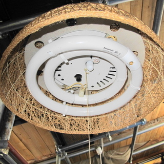 和風・蛍光灯器具-2【中古品】の画像
