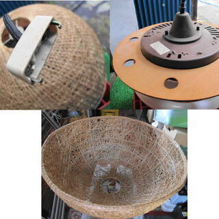 和風・蛍光灯器具-2【中古品】の画像
