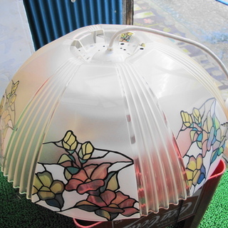 ステンドグラス風・蛍光灯器具【中古品】の画像