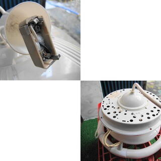 ステンドグラス風・蛍光灯器具【中古品】の画像