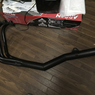 ZRX400  モリワキワンピースマフラーの画像