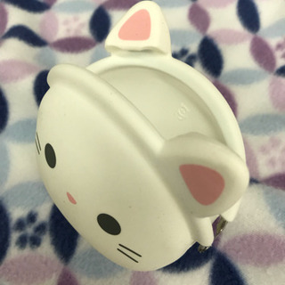 シリコン製 猫の小銭入れの画像