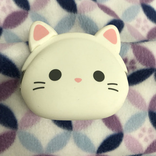 シリコン製 猫の小銭入れの画像