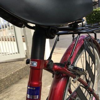 お話中⭐️お値下げしました。24インチ自転車の画像