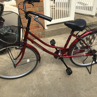 お話中⭐️お値下げしました。24インチ自転車
