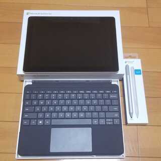 【保証書あり】Microsoft Surface Go 128GB MCZ-00014 + タイプカバー Type Cover black（英字配列)  KCM-00021 + Surface Pen EYU-00015　中古3点セットの画像
