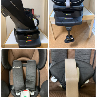 値下げしました!!コンビ チャイルドシート ゼウスターンユーロの画像