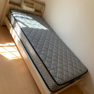 新古★シングルベットマットレス付
