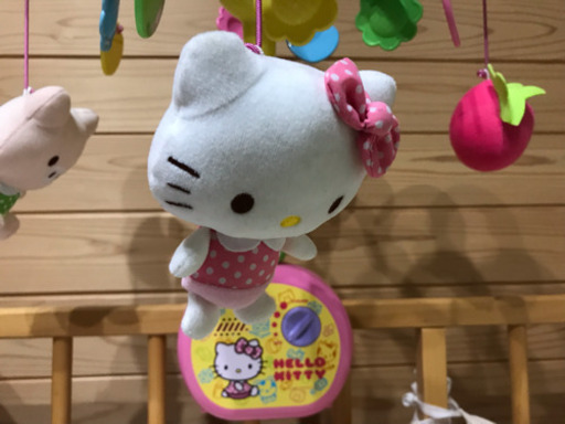 キティーちゃん ベビーベッド取り付け用