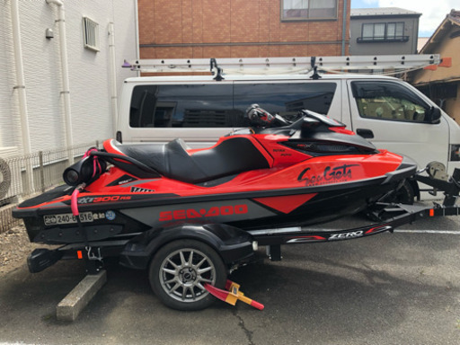 シードゥー RXT300 実動 トレーラーセット