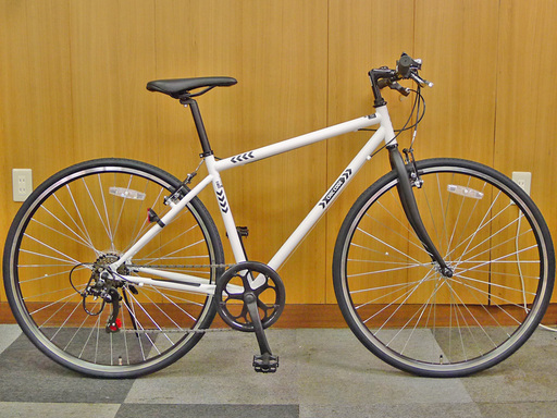 2020最新モデル クロスバイク CHICCODE マットホワイト 700c 6段変速 未使用
