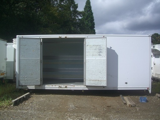 ♪ハAA10♪物置♪コンテナ♪サイドドア大きい♪丈夫♪アルミ冷蔵箱♪