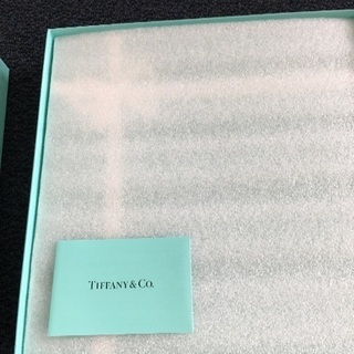 ティファニーブルーボックス 皿 未使用の画像