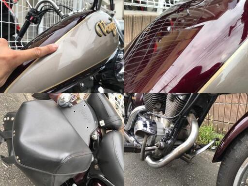 ビラーゴ250　状態良好　フロントフォークＯＨ済み　キャブ清掃調整済み　検　ドラッグスター　DS250　DS400　イントルーダー　レブル250　エリミネーター250　バルカン　アメリカン　ハーレー