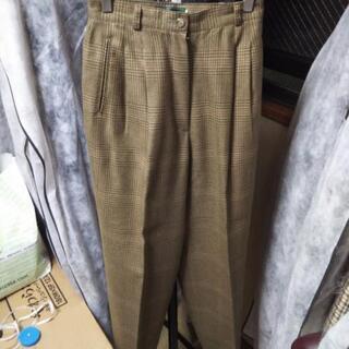 婦人 ウールスラックス