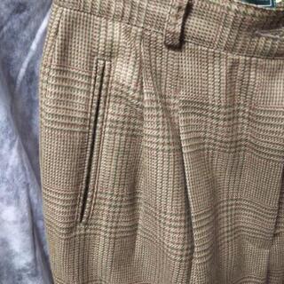 婦人 ウールスラックスの画像