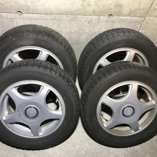 155 65 13 スタッドレス バリ山！