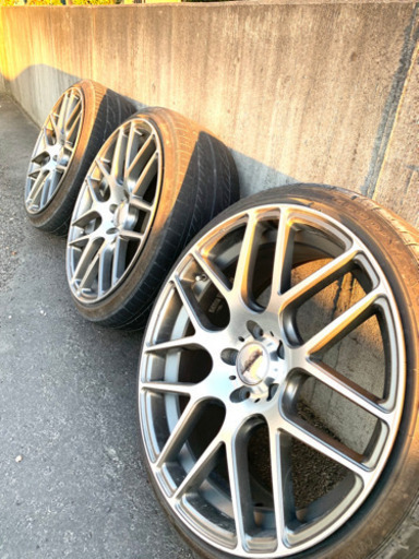 2年半使用  19インチ アルミ&ホイール  3本