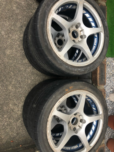 vork racing 17インチ7j、8j4本セット ボルクレーシング チャレンジ