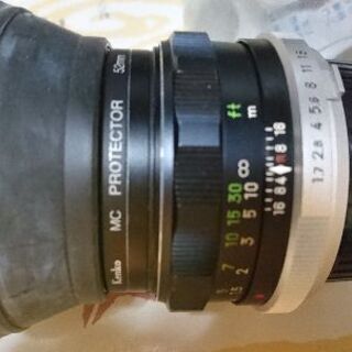 ミノルタの55ミリ f1.7 ロッコール PF MCマルチコーティング　オールドレンズの画像