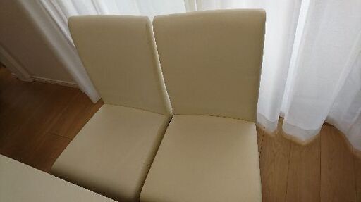 in the room 鏡面ホワイト ダイニングテーブル イス セット