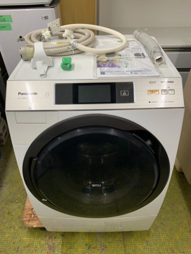洗濯機 ドラム式 Panasonic 10㎏洗 6㎏乾燥 10/6 NA-VX9500L 2014年 パナソニック 固定金具付 直引き取りのみ 川崎区 KK