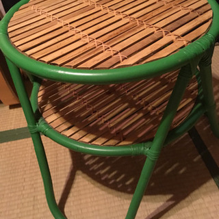 IKEA バンブーテーブルの画像