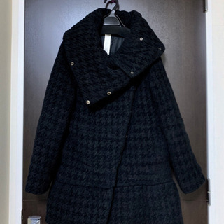 MURUA 千鳥柄 ダウンコート