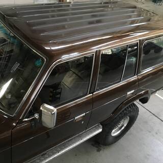 ランドクルーザー60　前期　VX 　ディーゼルターボ　MT　ロールーフ　丸目　前後デフロックの画像
