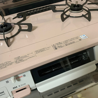 ガスコンロ，都市ガス，新品未使用の画像