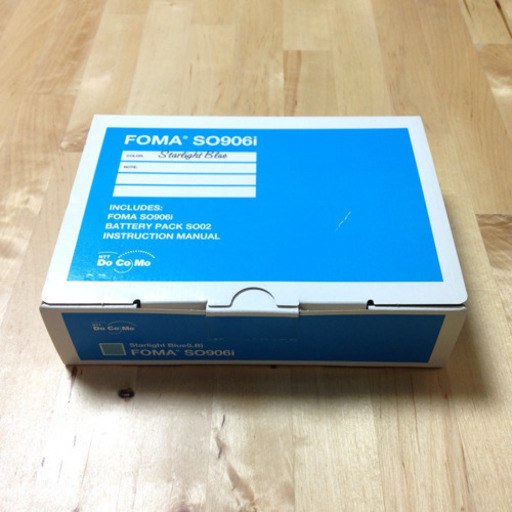 新品未使用 So906i SONY docomo ガラケー