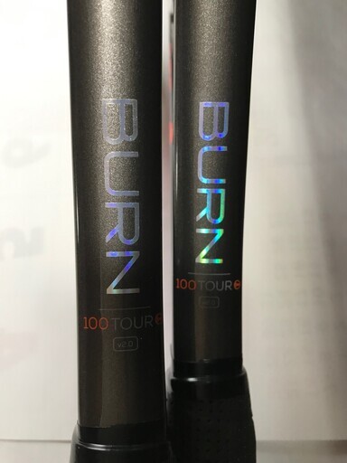 （取引中）BURN100TOUR CV　2本　（グリップサイズ３）