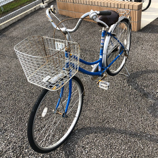自転車　シティーサイクル　26インチ　三段変速