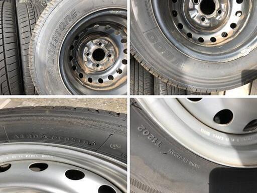 軽トラ タイヤ ホイール セット 165R13LT 6PR 4本