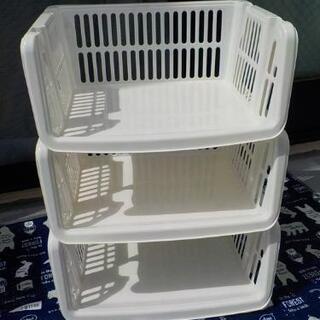 収納ケース(カゴ) 3つ
