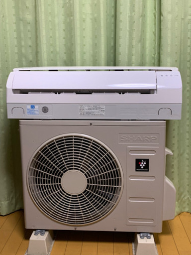 ㊗️?超新古品‼️2018年❗️絶品です❗️6畳用❗️取付込❗️SHARPエアコン