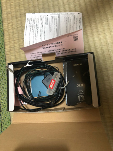 日立 HITACHI HF-EV007 [ETC車載器 12/24V車用 アンテナ分離型]