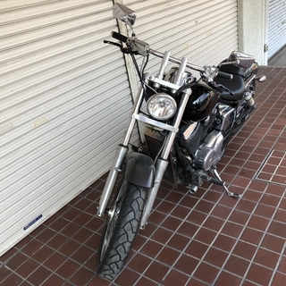 ちょっぴり値下げGWまで！ HONDA　400cc　Shadow Slasher　タンク新品塗装の画像