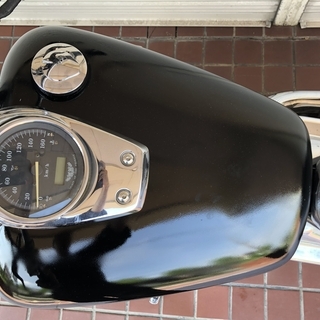 ちょっぴり値下げGWまで！ HONDA　400cc　Shadow Slasher　タンク新品塗装の画像