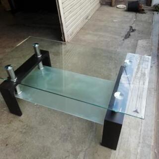 ガラステーブル美品